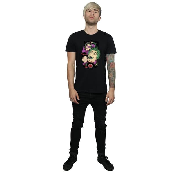 DC Comics Mens Batman TV Series Rogues Gallery T-Shirt