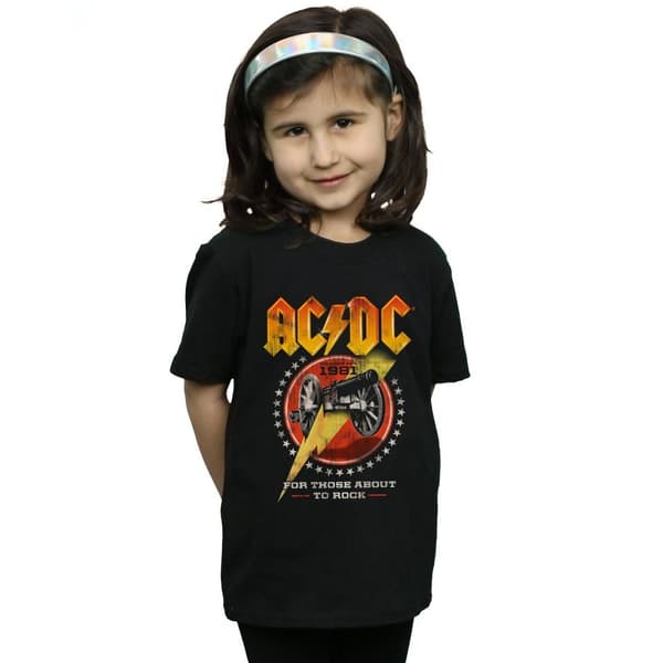 AC/DC Girls For Those About To Rock 1981 Cotton T-Shirt