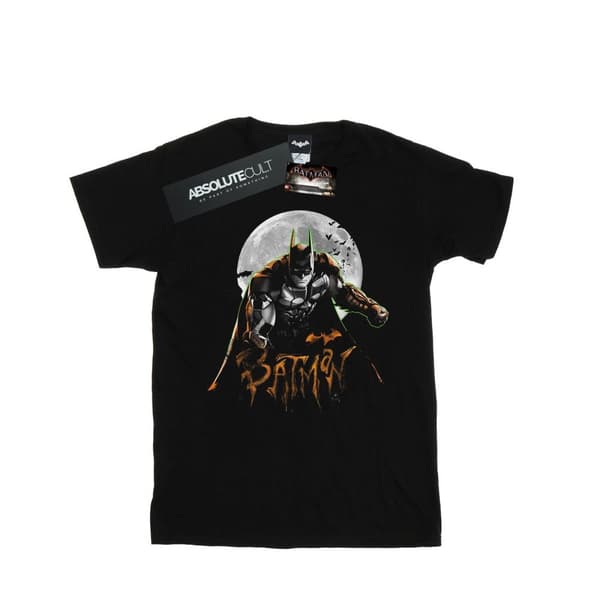 DC Comics Batman Arkham Knight Halloween Moon bomulls-T-shirt för flickor