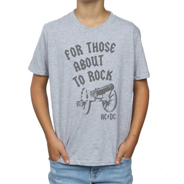 AC/DC Boys For Those About To Rock Cannon T-Shirt