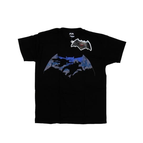 DC Comics Boys Batman v Superman Battle Silhouette T-Shirt