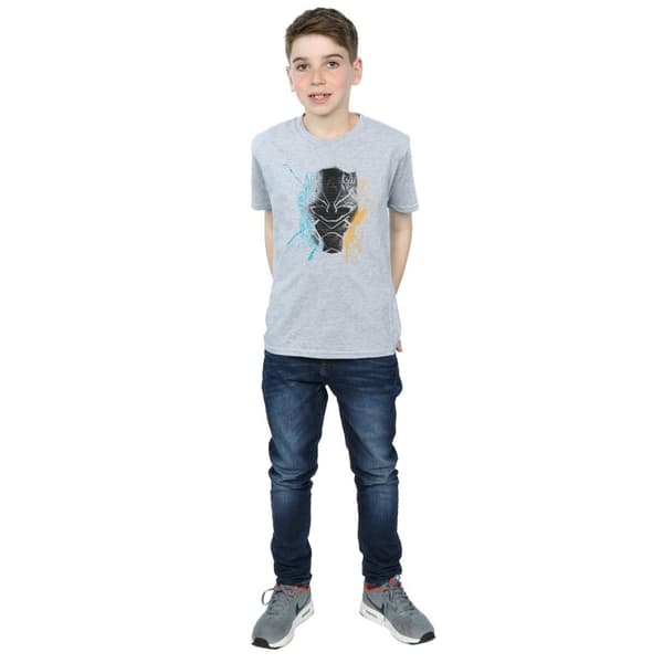 Marvel Boys Black Panther Splash T-Shirt