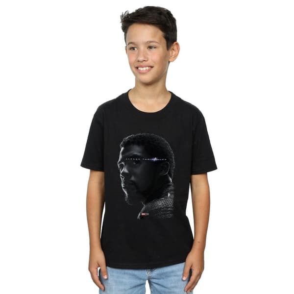 Marvel Boys Avengers Endgame Avenge The Fallen Black Panther T-Shirt