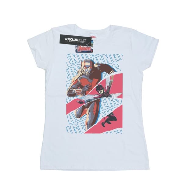 Marvel Womens/Ladies Avengers Ant-Man And The Wasp Collage Cotton T-Shirt