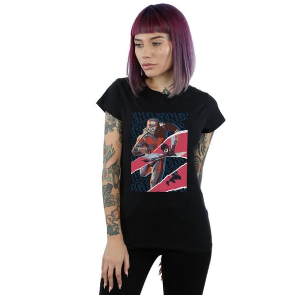 Marvel Womens/Ladies Avengers Ant-Man And The Wasp Collage Cotton T-Shirt