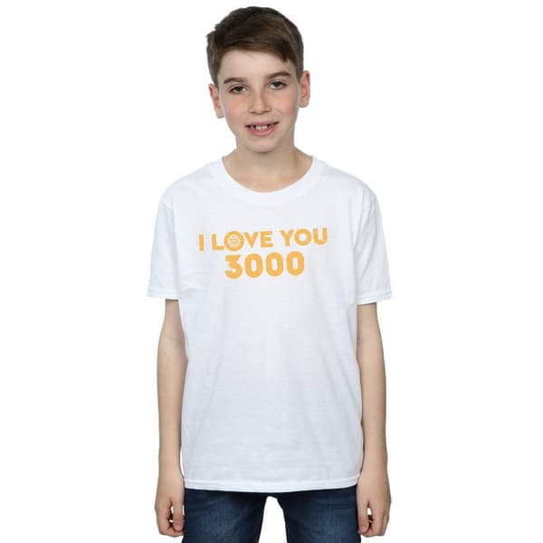 Marvel Boys Avengers Endgame I Love You 3000 Arc Reactor T-Shirt
