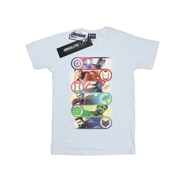 Marvel Girls Avengers Endgame Original Heroes Cotton T-Shirt