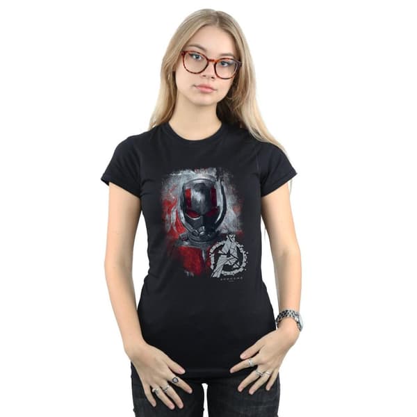 Marvel Womens/Ladies Avengers Endgame Ant-Man Brushed Cotton T-Shirt