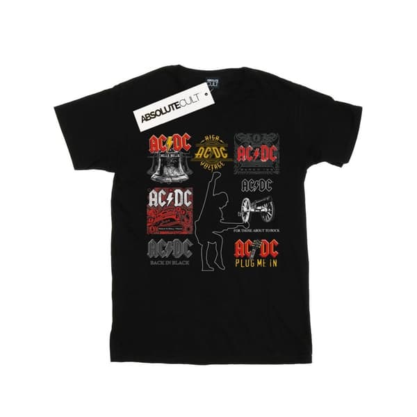 AC/DC T-shirt i bomull från Art Collection för flickor