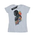 Miniatyrbild 1 av 5: Marvel Dam/Tjej - Black Panther - Profil T-shirt i bomull