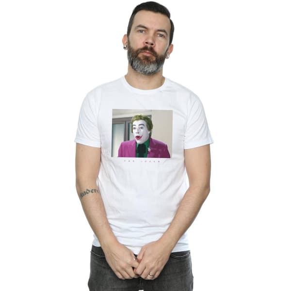 DC Comics Batman TV Series Joker Photograph T-shirt för herrar