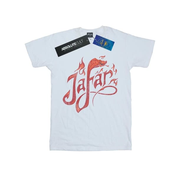 Disney Pojkar Aladdin Movie Jafar Flames Logo T-shirt