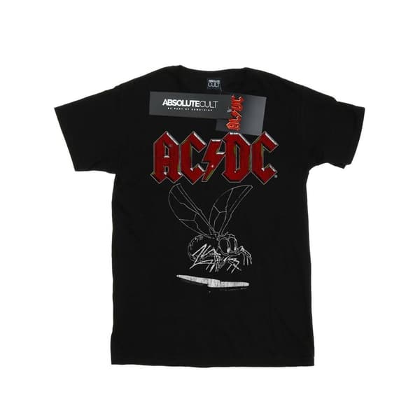 AC/DC T-shirt i bomull 1985 Fly On The Wall för flickor