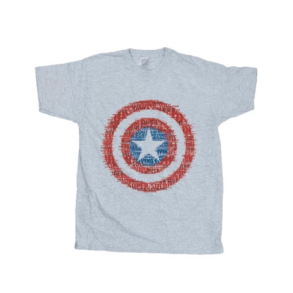 Marvel Mens Captain America 75th Super Soldier T-Shirt
