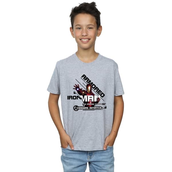 Marvel Boys Iron Man Armored Avenger T-Shirt