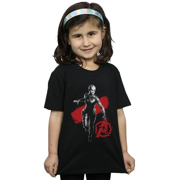 Marvel Girls Avengers Endgame Mono Nebula Cotton T-Shirt