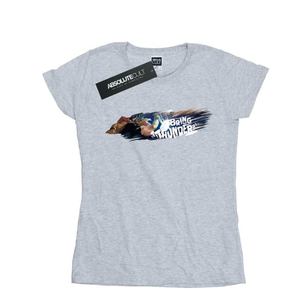 Marvel Womens/Ladies Thor Bring The Thunder Cotton T-Shirt