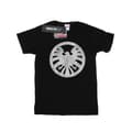 Miniatyrbillede 1 af 3: Marvel Mens Agents Of SHIELD Distressed Logo T-Shirt