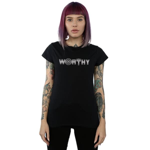 Marvel Dam/Tjej Avengers Endgame Worthy T-shirt i bomull
