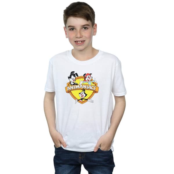 Animaniacs Boys Logo Crest T-Shirt