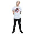 Miniatyrbillede 4 af 5: Marvel Mens Captain America Turntable T-Shirt