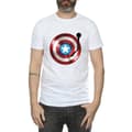 Miniatyrbillede 3 af 5: Marvel Mens Captain America Turntable T-Shirt