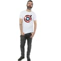Miniatyrbillede 4 af 5: Marvel Mens Captain America Turntable T-Shirt