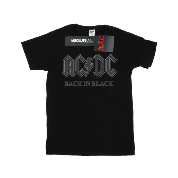 AC/DC Girls Back In Black T-shirt i bomull | CDON