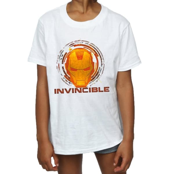 Marvel Girls Iron Man Invincible Cotton T-Shirt