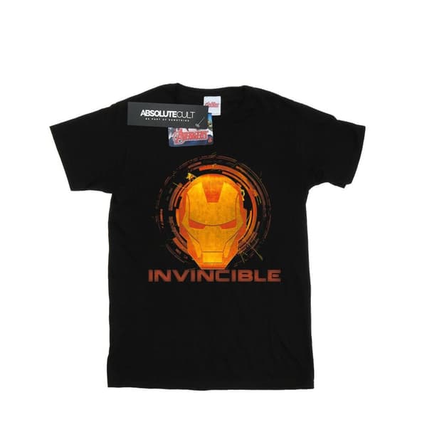 Marvel Iron Man Invincible T-shirt i bomull för flickor