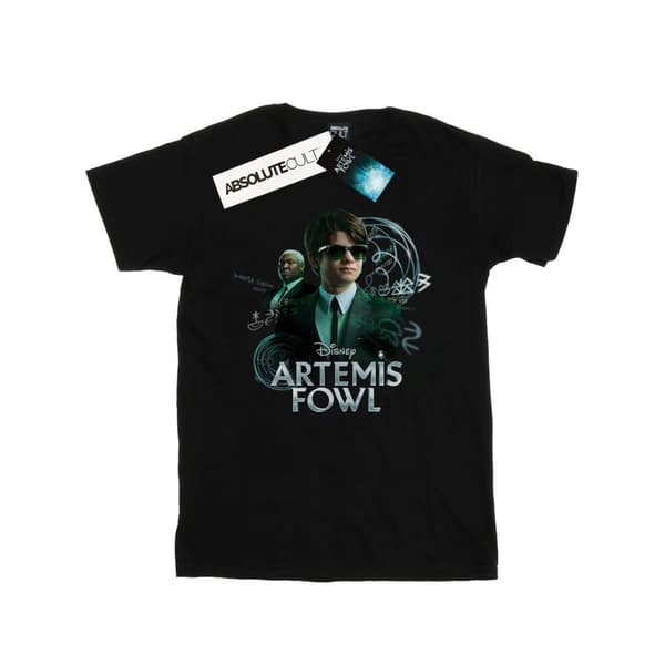 Disney Womens/Ladies Artemis Fowl Butler Poster Cotton Boyfriend T-Shirt