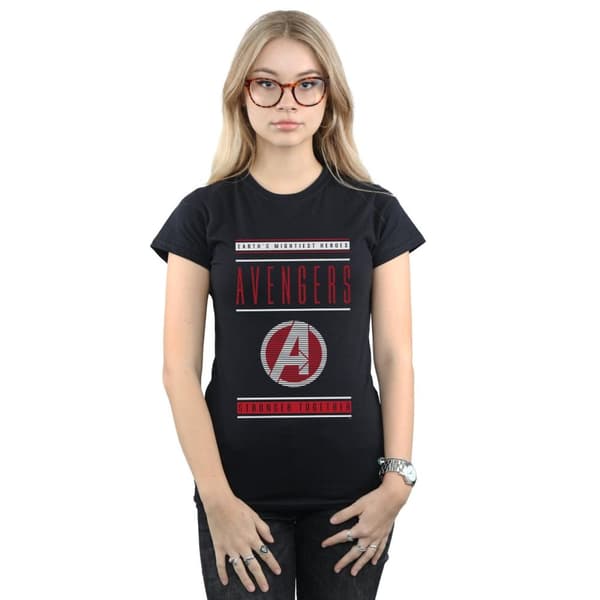 Marvel Womens/Ladies Avengers Endgame Stronger Together Cotton T-Shirt