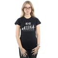 Pikkukuva 2 / 3: ACDC Womens/Ladies Evolution Of Rock Cotton T-Shirt