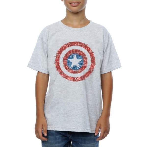 Marvel Pojkar - Captain America 75th Super Soldier T-shirt