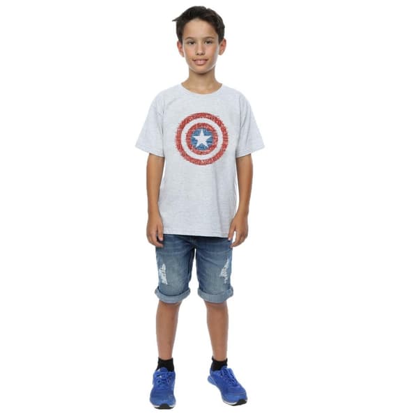 Marvel Pojkar - Captain America 75th Super Soldier T-shirt