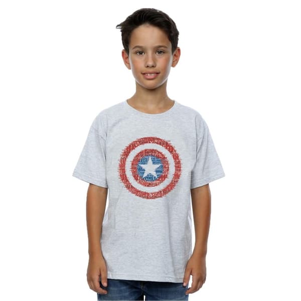 Marvel Pojkar - Captain America 75th Super Soldier T-shirt