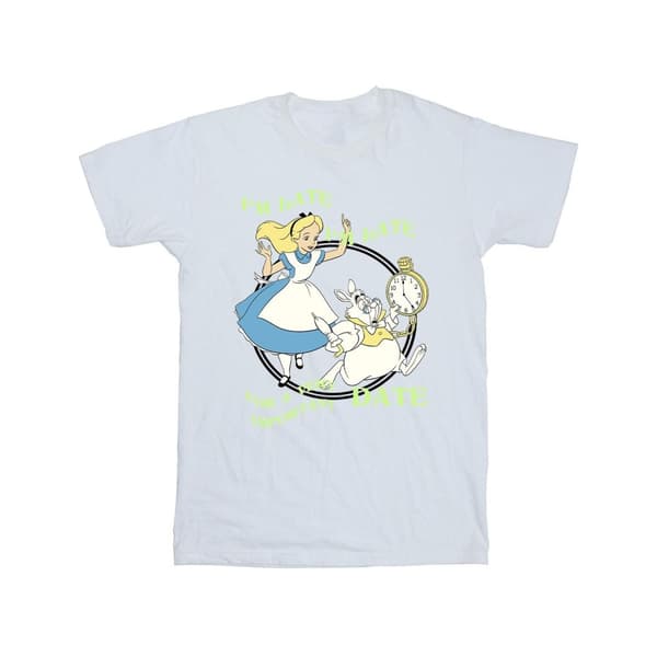 Disney Mens Alice In Wonderland I´m Late T-Shirt