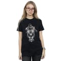 Miniatyrbild 2 av 5: Marvel Dam/dam Captain America Circle Boyfriend T-shirt i bomull