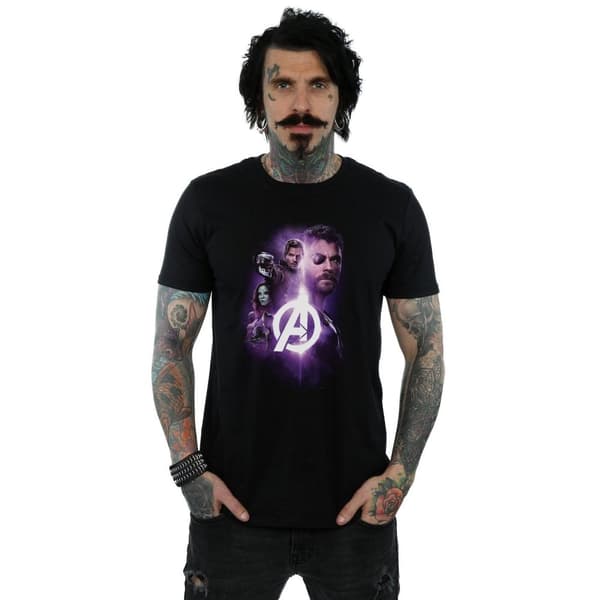 Marvel Mens Avengers Infinity War Thor Guardians Team Up T-shirt