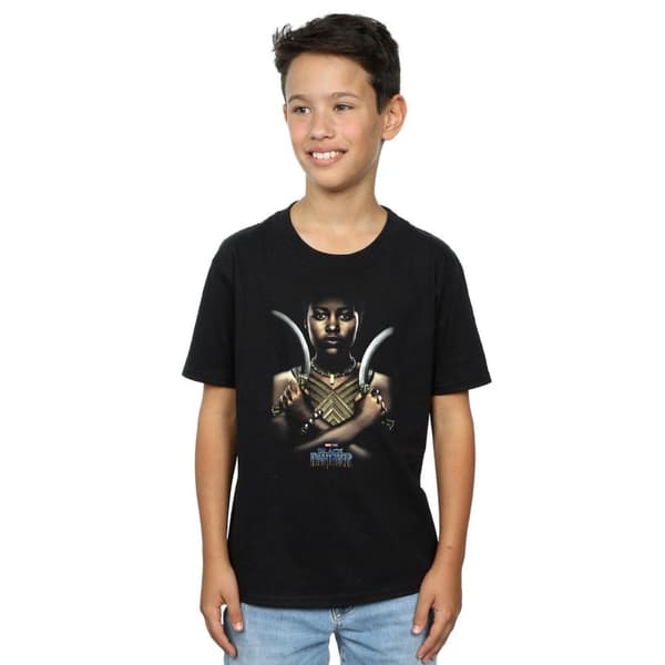 Marvel Black Panther Nakia Poster T-shirt för pojkar