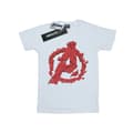 Miniatyrbillede 1 af 3: Marvel Girls Avengers Endgame Shattered Logo Cotton T-Shirt