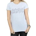 Miniatyrbilde 3 av 5: AC/DC Womens/Ladies Black Outline Logo Cotton T-Shirt