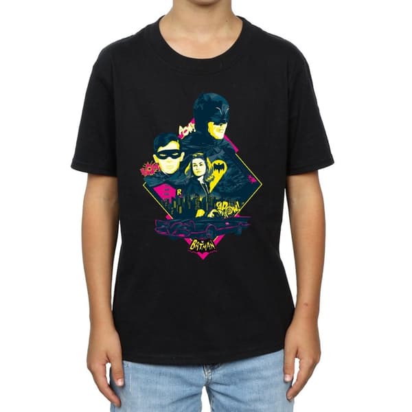 DC Comics Pojkar Batman TV Series Character Pop Art T-shirt