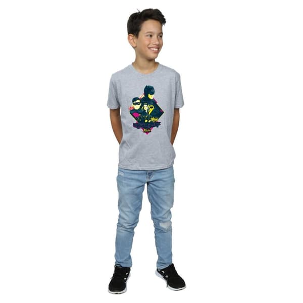 DC Comics Pojkar Batman TV Series Character Pop Art T-shirt