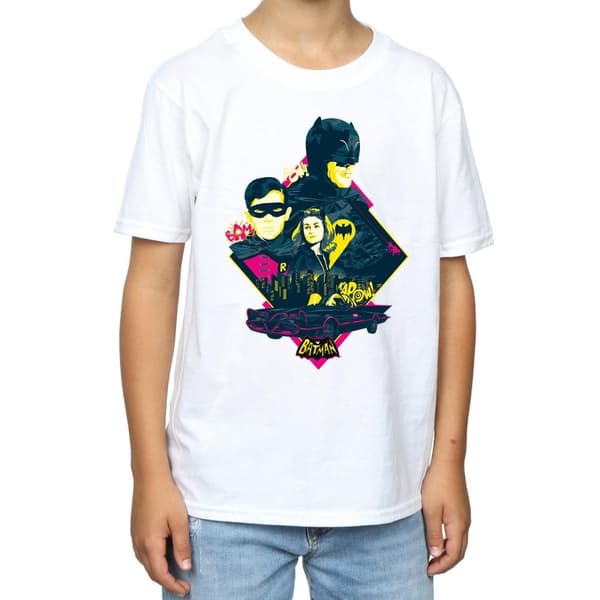 DC Comics Pojkar Batman TV Series Character Pop Art T-shirt