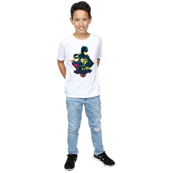 DC Comics Pojkar Batman TV Series Character Pop Art T-shirt