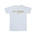 Miniatyrbild 1 av 3: Star Wars T-shirt i bomull med Obi-Wan Kenobi-logga för flickor