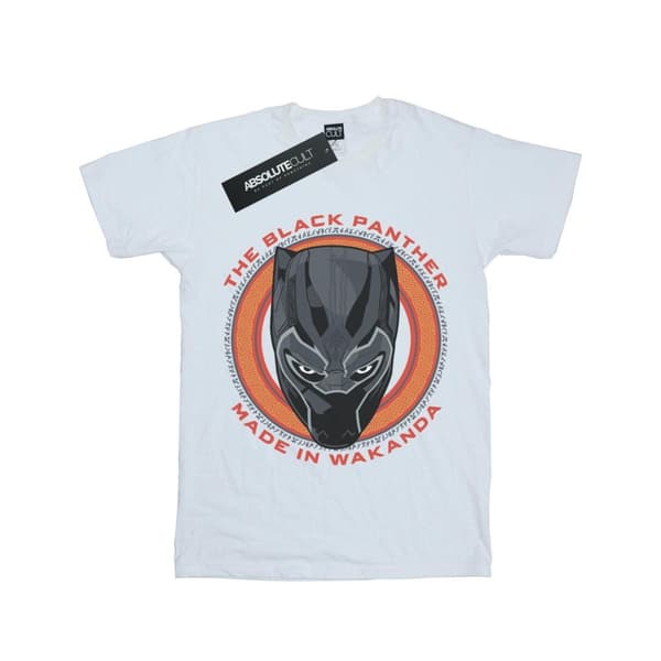 Marvel Black Panther Made in Wakanda Röd T-shirt i bomull för flickor