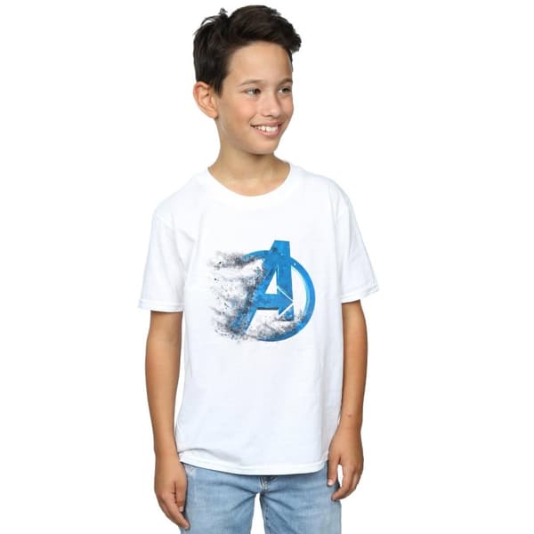 Marvel Boys Avengers Endgame Dusted Logo T-Shirt