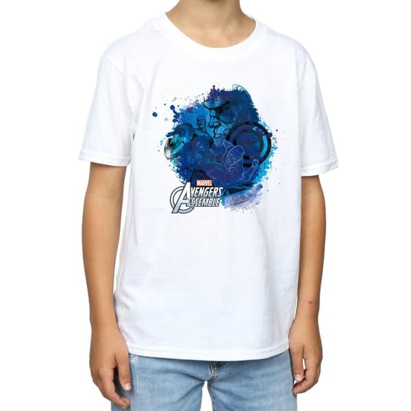 Marvel Boys Captain America Montage T-Shirt